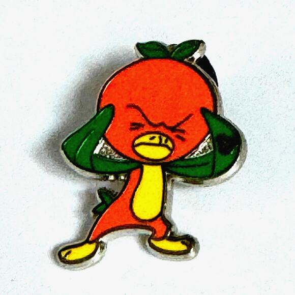 2011 Hidden Mickey Orange Bird Collection Frustrated Disney Trading Pin - Picture 1 of 4